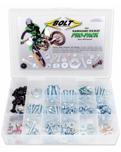 Visserie Moto Standard BOLT Pro Pack Bolt Kawasaki KX/KX-F 125 à 450