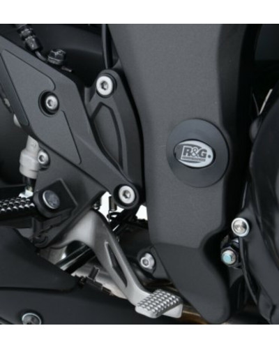 Axe de Roue Moto RG RACING Insert de cadre R&G RACING droit noir Kawasaki