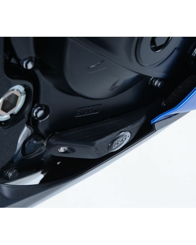 Sabot Moteur Moto RG RACING Slider moteur droit R&G RACING noir Suzuki GSX-R1000