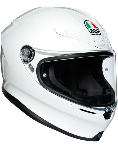 Casque Intégral Moto AGV K6 Uni blanc