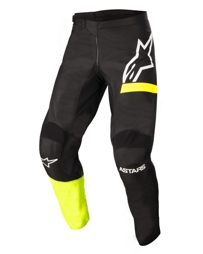Pantalon Moto Cross ALPINESTARS Fluid Chaser noir-jaune fluo