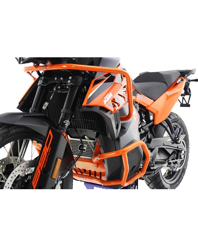 Caches Latéraux Moto BIHR Crash Bars BIHR orange KTM 790 Adventure