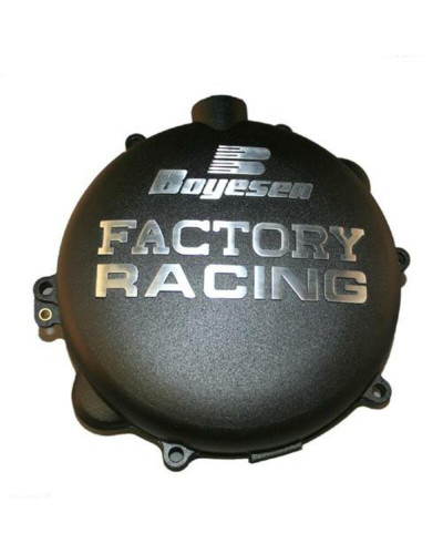 Plastiques Accessoires Moto BOYESEN Couvercle d'embrayage BOYESEN Factory Racing noir KTM EXC 250/300