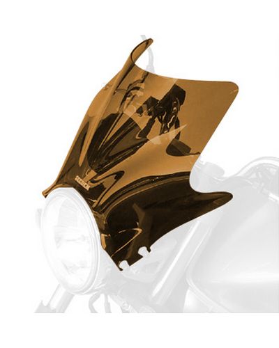 Saute Vent Moto BULLSTER Universel Millenium 21 cm FUMÉ FONCÉ