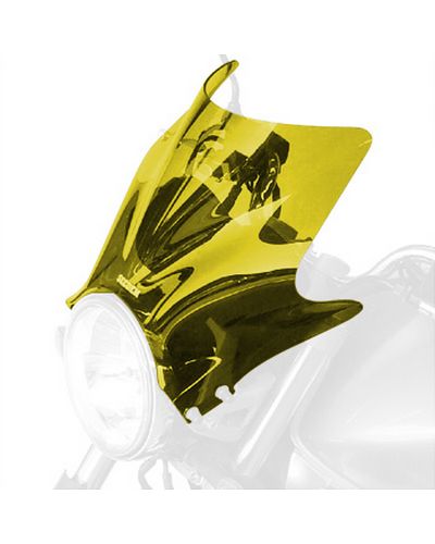 Saute Vent Moto BULLSTER Universel Millenium 21 cm JAUNE