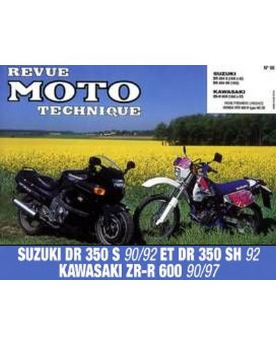 Revue Moto Technique ETAI 350 DR 1990-99/600 ZZR 1990-02