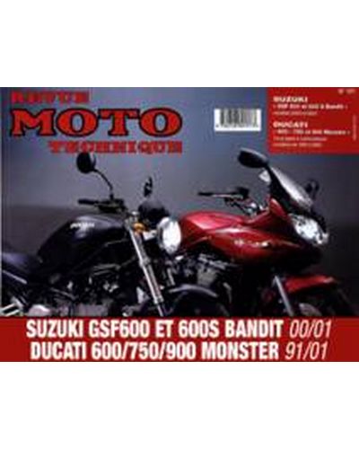 Revue Moto Technique ETAI 600/S GSF 00-01/Monster 93-00