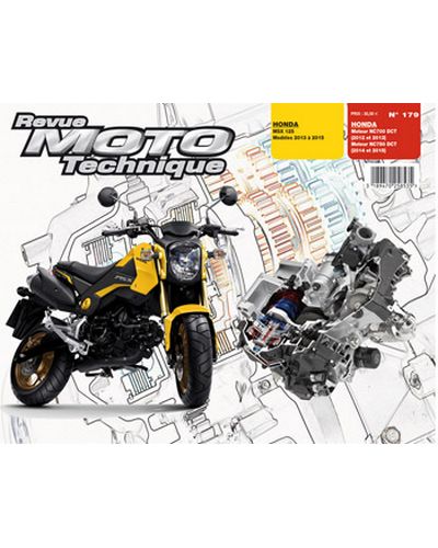 Revue Moto Technique ETAI Moteur NC700-750DCT / MSX125 2012-15