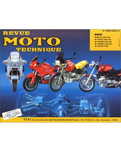 Revue Moto Technique ETAI R850-R1100GS-RS-RT 93-96