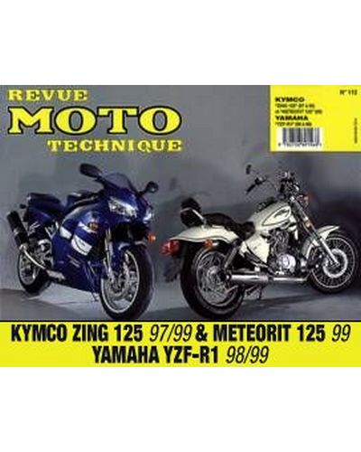 Revue Moto Technique ETAI YZF-R1 1998-01/125 KYMCO 97-99