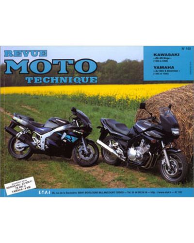 Revue Moto Technique ETAI ZX-6R 1995-99/XJ 900S 1995-02