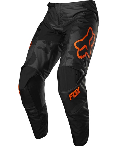 Pantalon Moto Cross FOX 180 Trev noir-camouflage