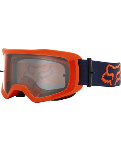 Masque Moto Cross FOX Main Stray enfant orange fluo