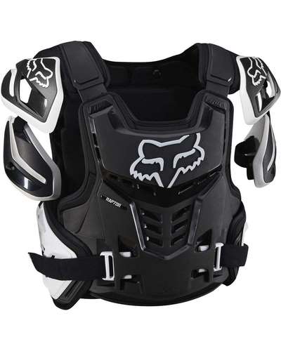 Protection Épaule Moto FOX Raptor noir-blanc