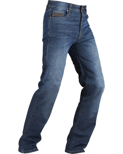 Jeans Moto FURYGAN D11 Straight bleu foncé