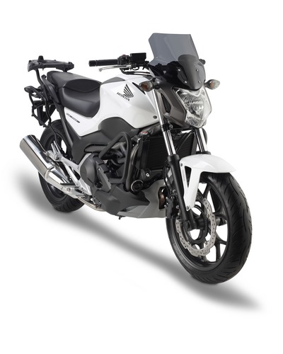 Saute Vent Moto Spécifique GIVI Honda NC700S 2012-13 / NC750S 2014-15 Incolore + 6.5 cm