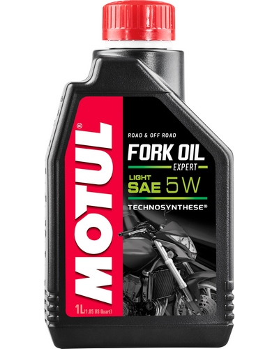 Lubrifiant Fourche Moto MOTUL Fourche EXPERT 5W Light 1 litre