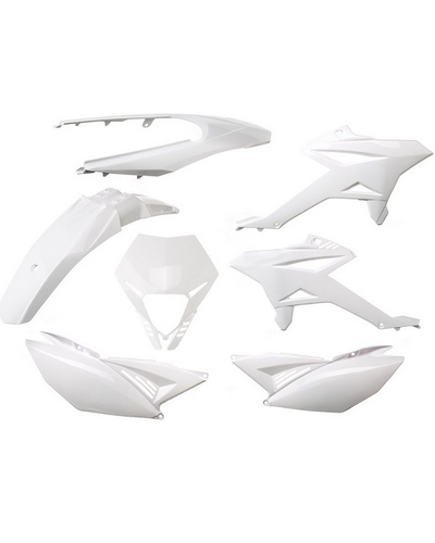 Kit Plastique Moto O PARTS Kit plastique O PARTS blanc brillant - Beta RR 50 (11-20)