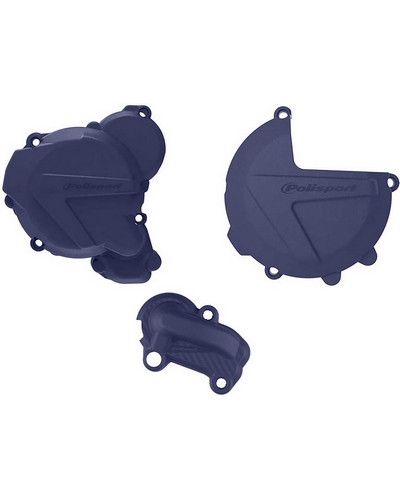 Plastiques Accessoires Moto POLISPORT kit protection de carter d'embrayage, d'allumage et de pompe à eau POLISPORT - KTM / Husqvarna