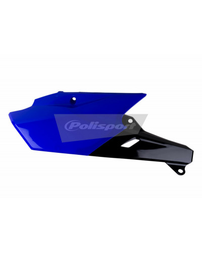Plaque Course Moto POLISPORT Plaques latérales POLISPORT bleu/noir Yamaha YZ250F/YZ450F