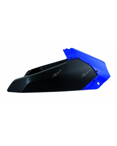 Ouies Radiateur Moto RACETECH Ouïes de radiateur supérieures RACETECH bleues/noires Yamaha YZ250/450F