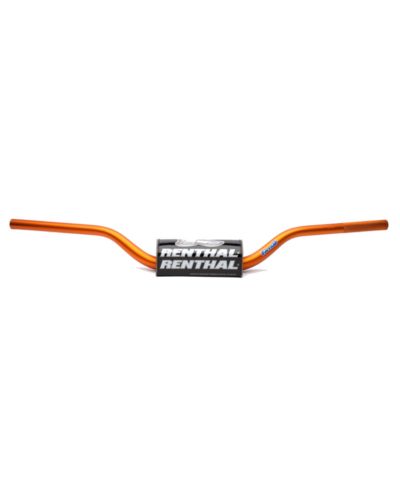 Guidon Moto RENTHAL Guidon Ø28 6mm sans barre RENTHAL Fatbar® KTM SX 85 13-15  orange/ mousse noire