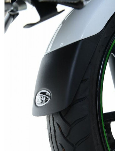 Garde Boue Moto RG RACING Extension de garde-boue avant R&G RACING noir Kawasaki Versys 650