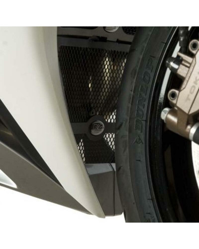 Protection Radiateur Moto RG RACING Grille de collecteur R&G RACING noir Honda CBR1000RR