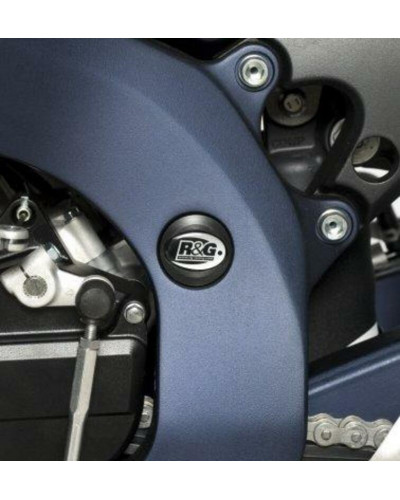 Axe de Roue Moto RG RACING Insert de cadre gauche (haut) R&G RACING noir Suzuki GSX-R600/750