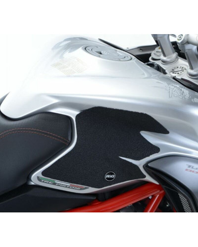 Stickers Réservoir Moto RG RACING Kit grip de réservoir R&G RACING translucide (2 pièces) MV Agusta Turismo Veloce 800