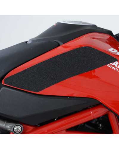 Stickers Réservoir Moto R&G RACING Kit grips de réservoir R&G RACING - noir Ducati Hypermotard 950