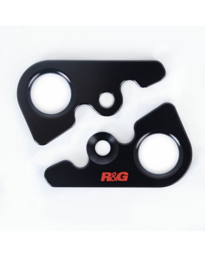 Sangle Moto R&G RACING Platines pour sangles R&G RACING noir MV Agusta F4RC