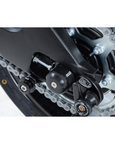 Tampon Protection Moto RG RACING Protection de bras oscillant R&G RACING noir Suzuki GSX-S 1000 ABS/FA