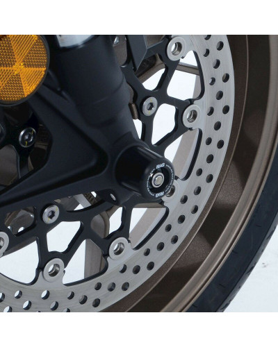 Tampon Protection Moto RG RACING Protection de fouche R&G RACING noir Honda CB650R