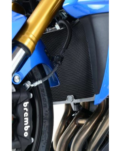 Protection Radiateur Moto RG RACING Protection de radiateur R&G RACING alu titane Suzuki GSX-S 1000