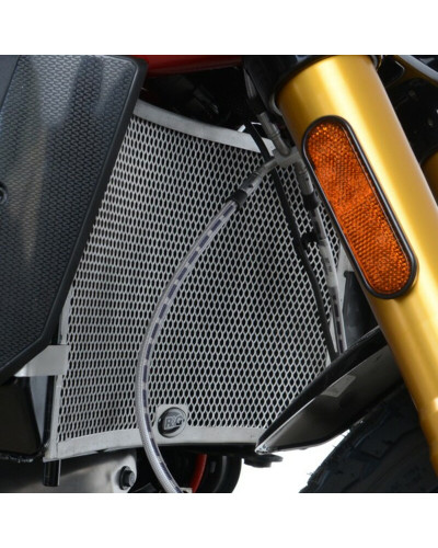 Protection Radiateur Moto R&G RACING Protection de radiateur R&G RACING argent Indian FTR 1200