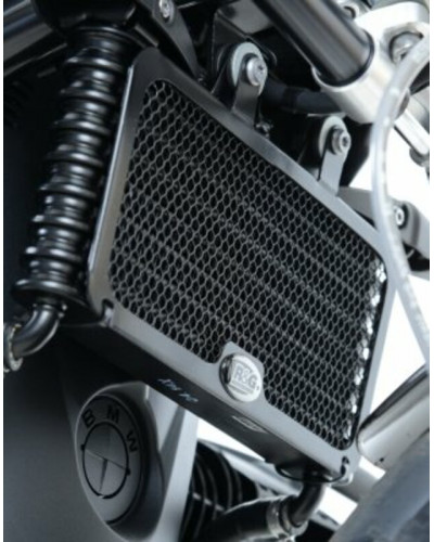 Protection Radiateur Moto RG RACING Protection de radiateur R&G RACING noire BMW R NINE T