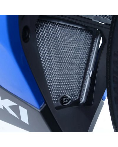 Protection Radiateur Moto RG RACING Protection de Radiateur R&G RACING titane Suzuki GSX-R 1000