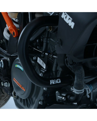 Caches Latéraux Moto R&G RACING Protections latérales R&G RACING orange KTM Duke