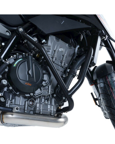 Caches Latéraux Moto R&G RACING Protections latérales R&G RACING orange KTM