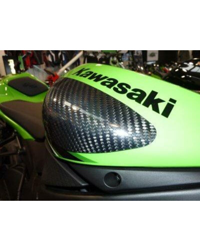 Protection Réservoir Moto RG RACING Sliders de réservoir R&G RACING carbone Kawasaki ZX6R/ZX10R