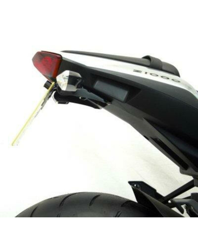 Support Plaque Immatriculation Moto RG RACING Support de plaque R&G RACING noir Kawasaki Z1000/SX