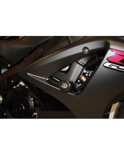 Tampon Protection Moto RG RACING Tampons de protection R&G RACING Aero noir Suzuki GSX-R1000
