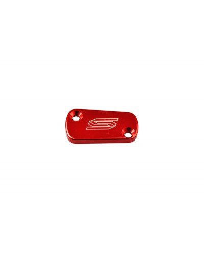 Couvercle Maitre Cylindre Moto SCAR Couvercle de maitre-cylindre arrière SCAR rouge