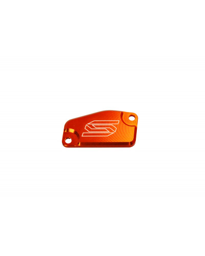 Couvercle Maitre Cylindre Moto SCAR Couvercle de maitre-cylindre avant SCAR orange KTM