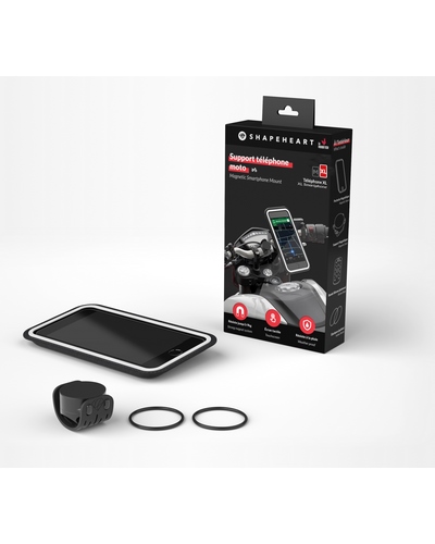 Support Smartphone SHAPEHEART Support Smartphone magnétique MOTO taille XL