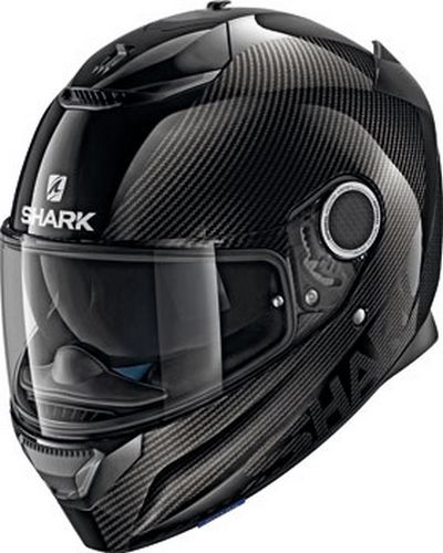 Casque Intégral Moto SHARK Spartan Carbon noir