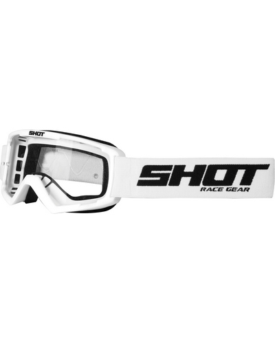 Masque Moto Cross SHOT Rocket kid blanc