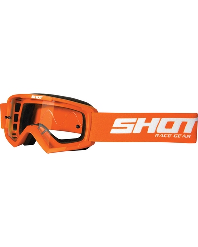 Masque Moto Cross SHOT Rocket kid orange