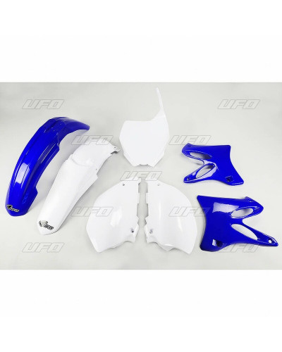 Kit Plastique Moto UFO Kit plastique UFO couleur origine (13/14) bleu/blanc Yamaha YZ125/250